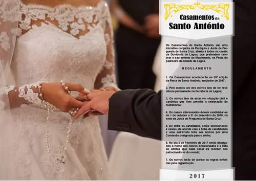 CASAMENTOS DE SANTO ANTÓNIO