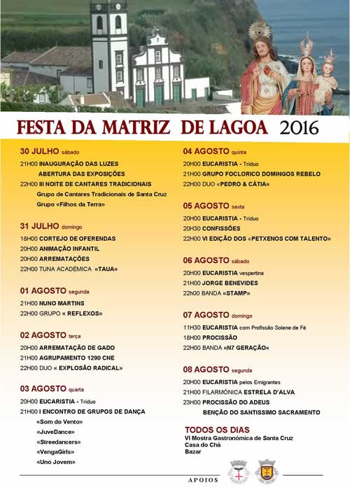 FESTA MATRIZ DE LAGOA 2016