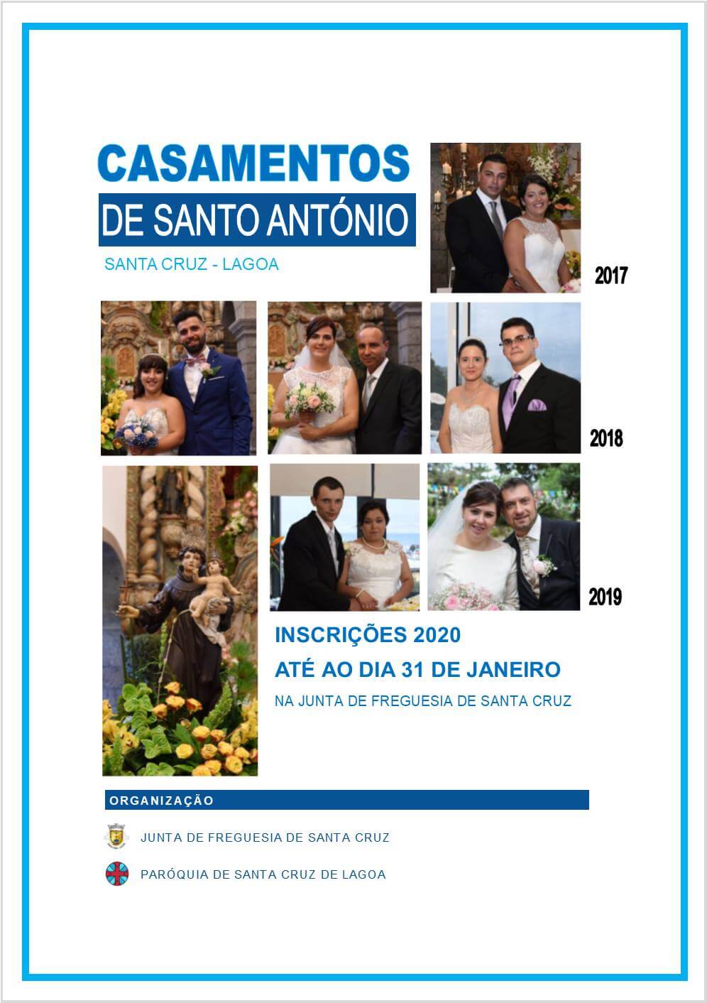 Casamentos de Santo António 2020