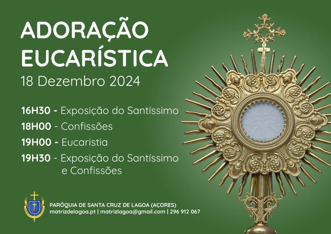 Adoração Eucarística e Confissões Advento 2024