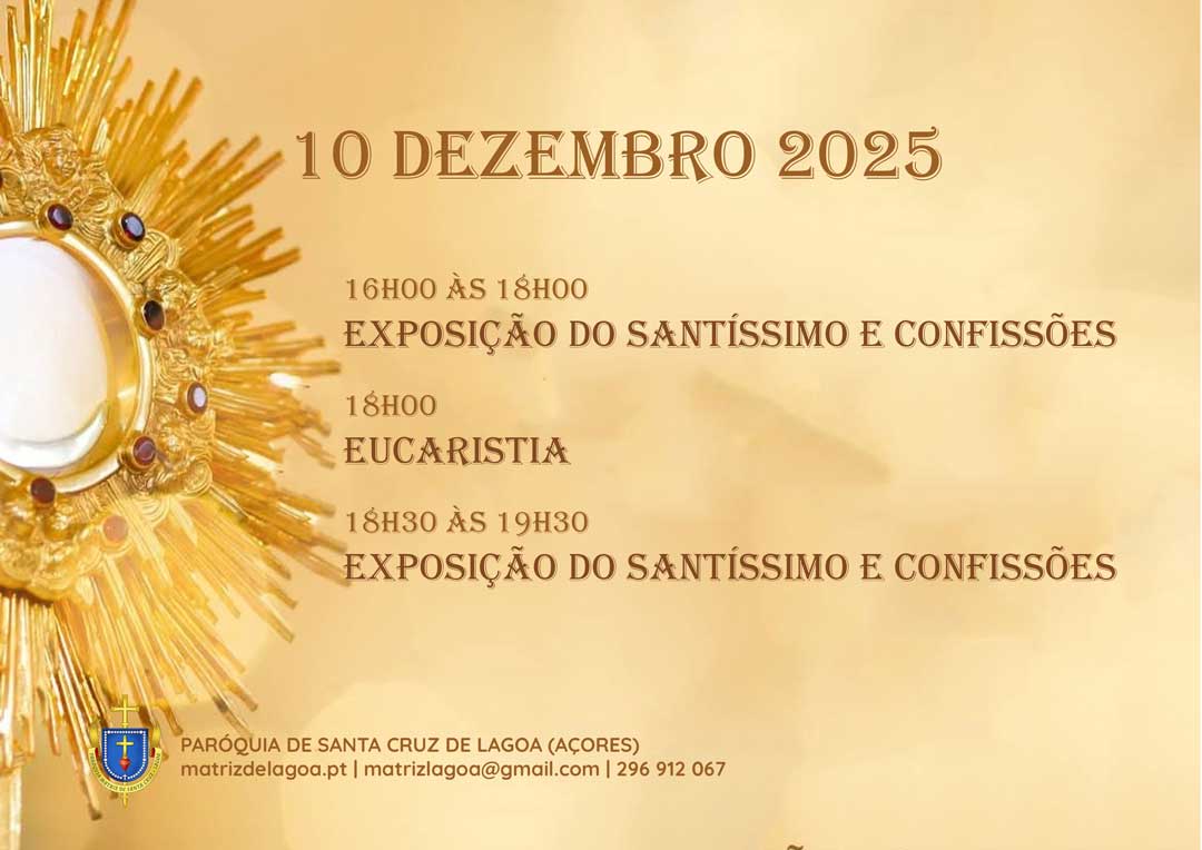 Adoração Eucarística e Confissões Advento 2025