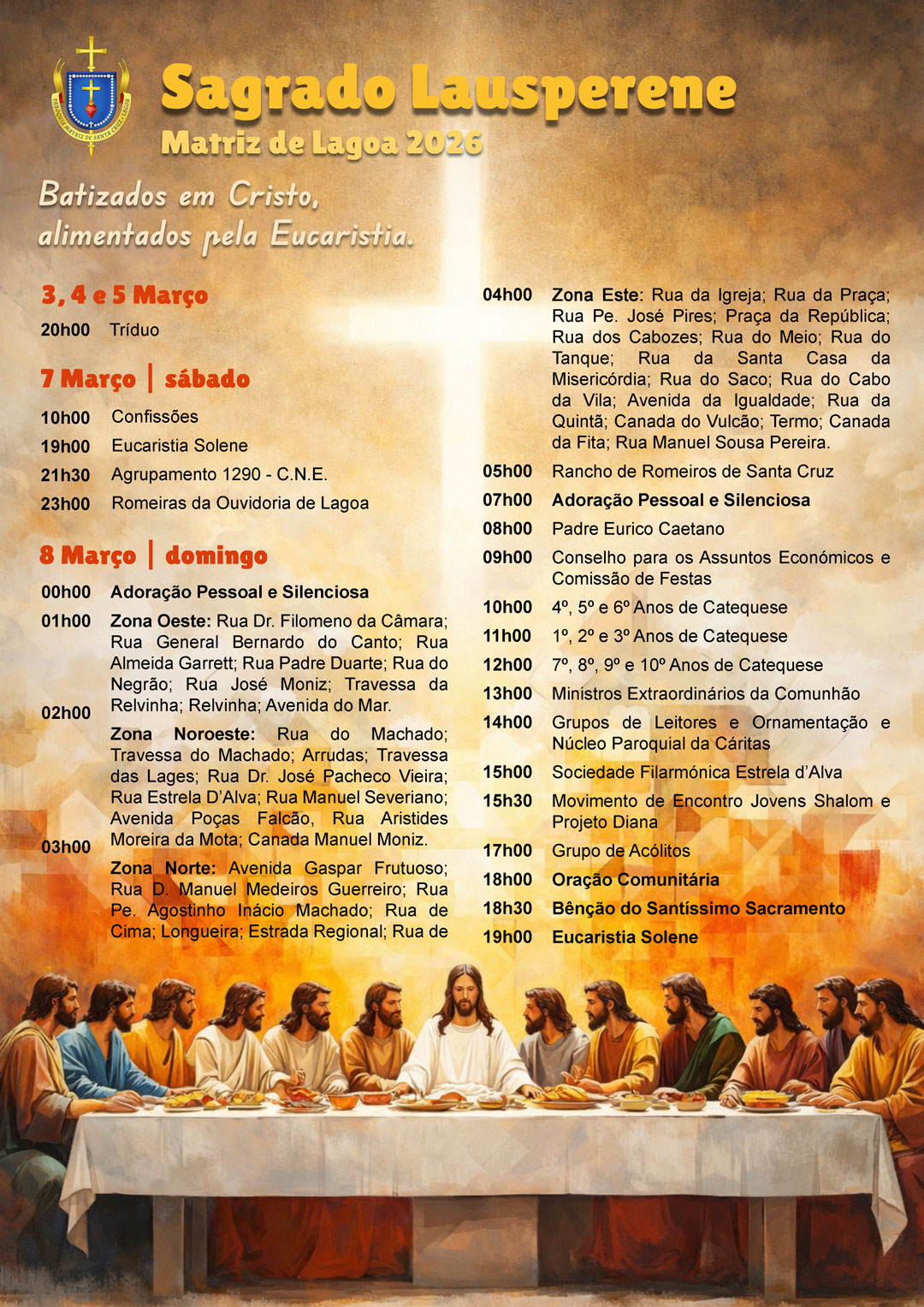 Sagrado Lausperene 2026
