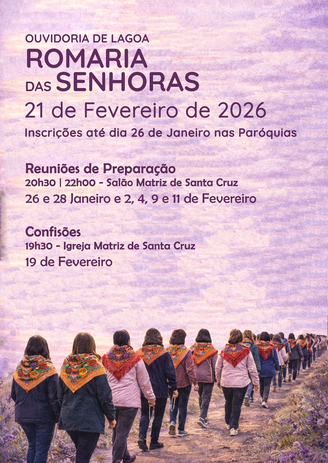 Romaria Quaresmal Senhoras 2026